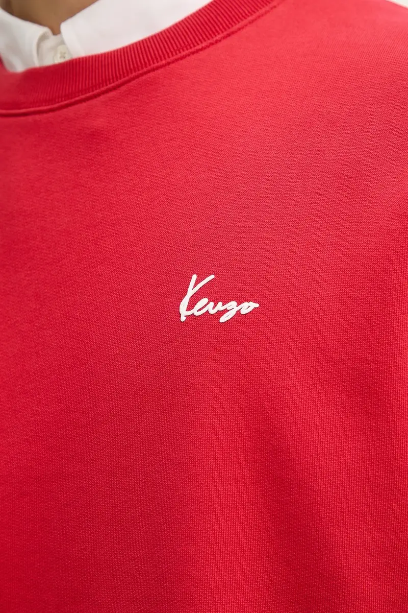 felpa in cotone uomo colore rosso FF65SW2594MF miniatura 5