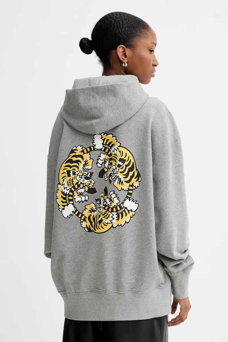 felpa in cotone x Verdy Grigio miniatura 3