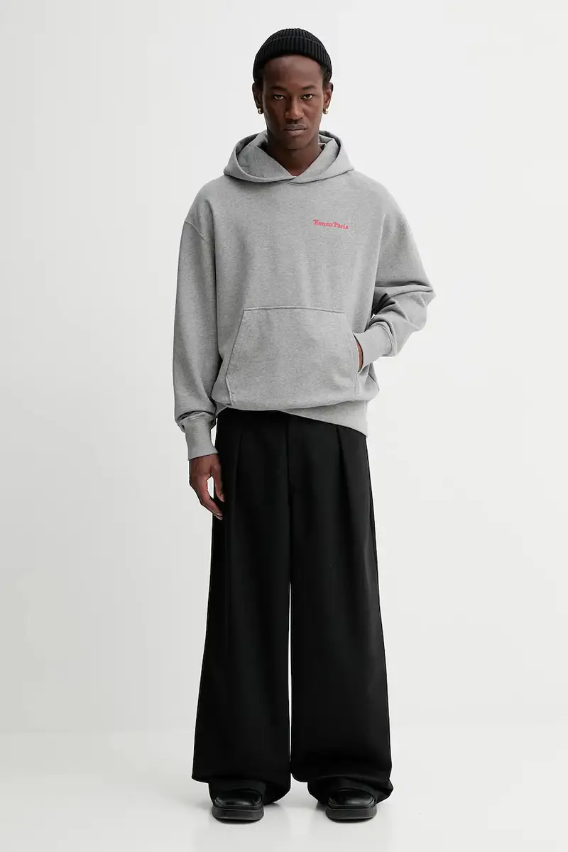 felpa in cotone x Verdy Grigio miniatura 4