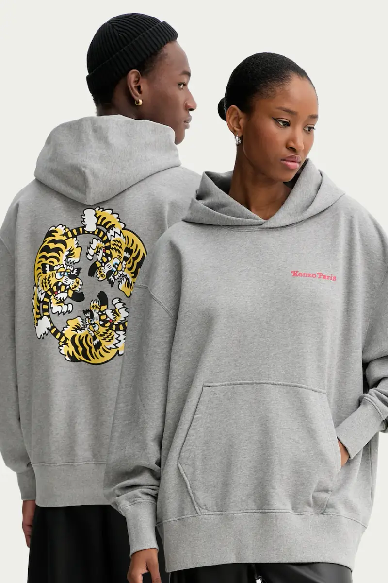 felpa in cotone x Verdy Grigio