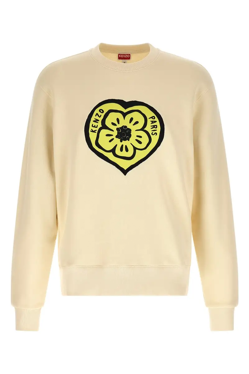Felpa Kenzo Boke Heart Classic Beige