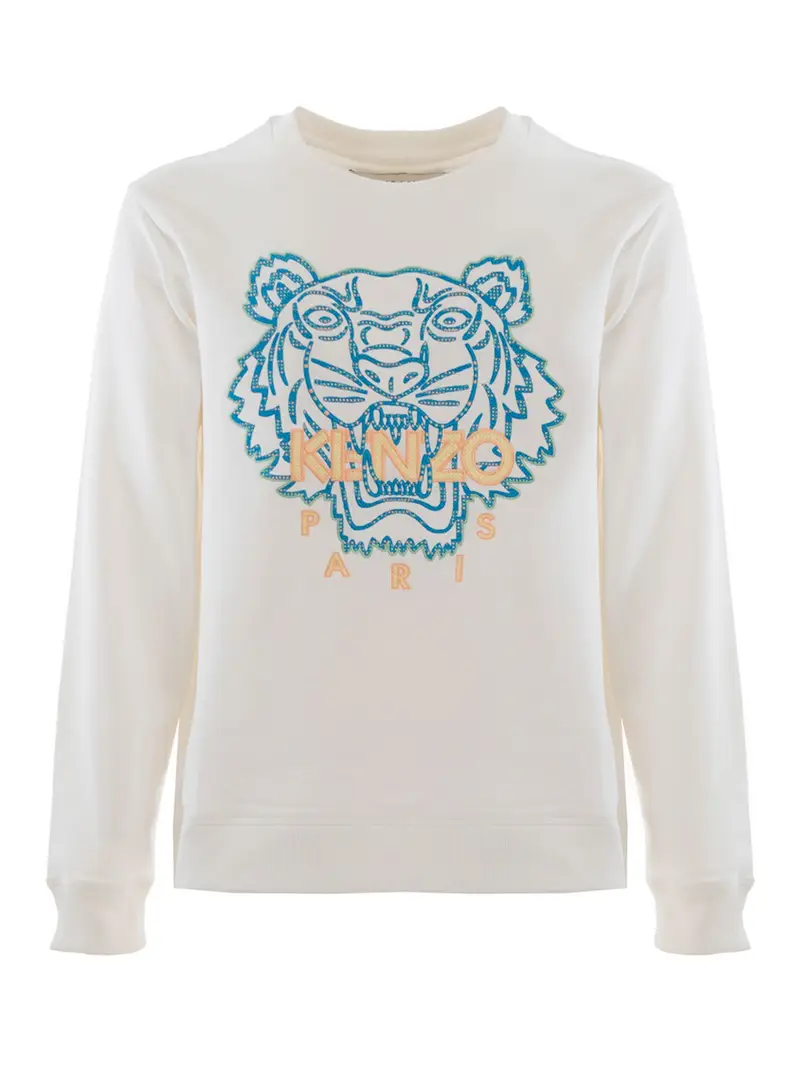 Felpa originale tigre Bianco