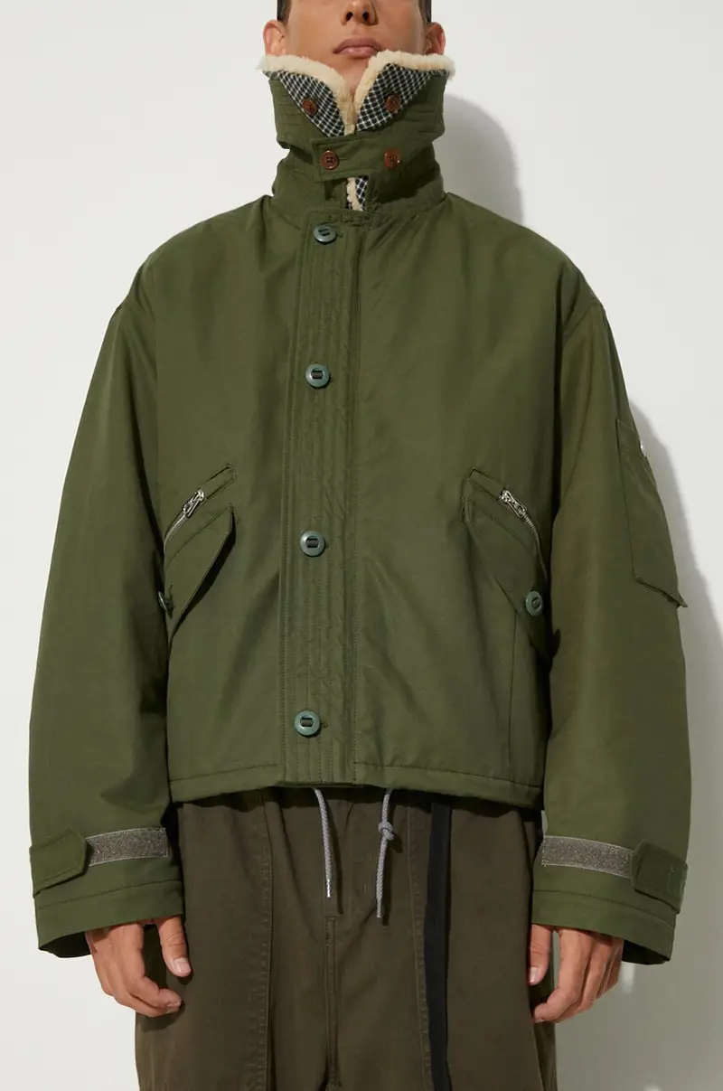 giacca Army Blouson uomo colore verde FE65BL1499OB.51