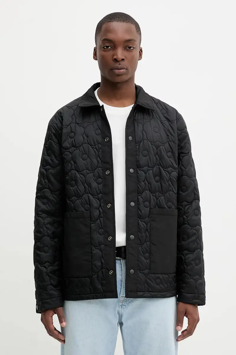 giacca reversibile colore nero FF65BL0669NT miniatura 2