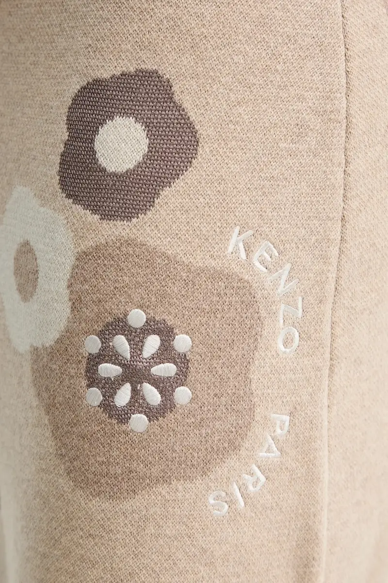 gonna in lana colore beige FF62JU6003CR miniatura 5