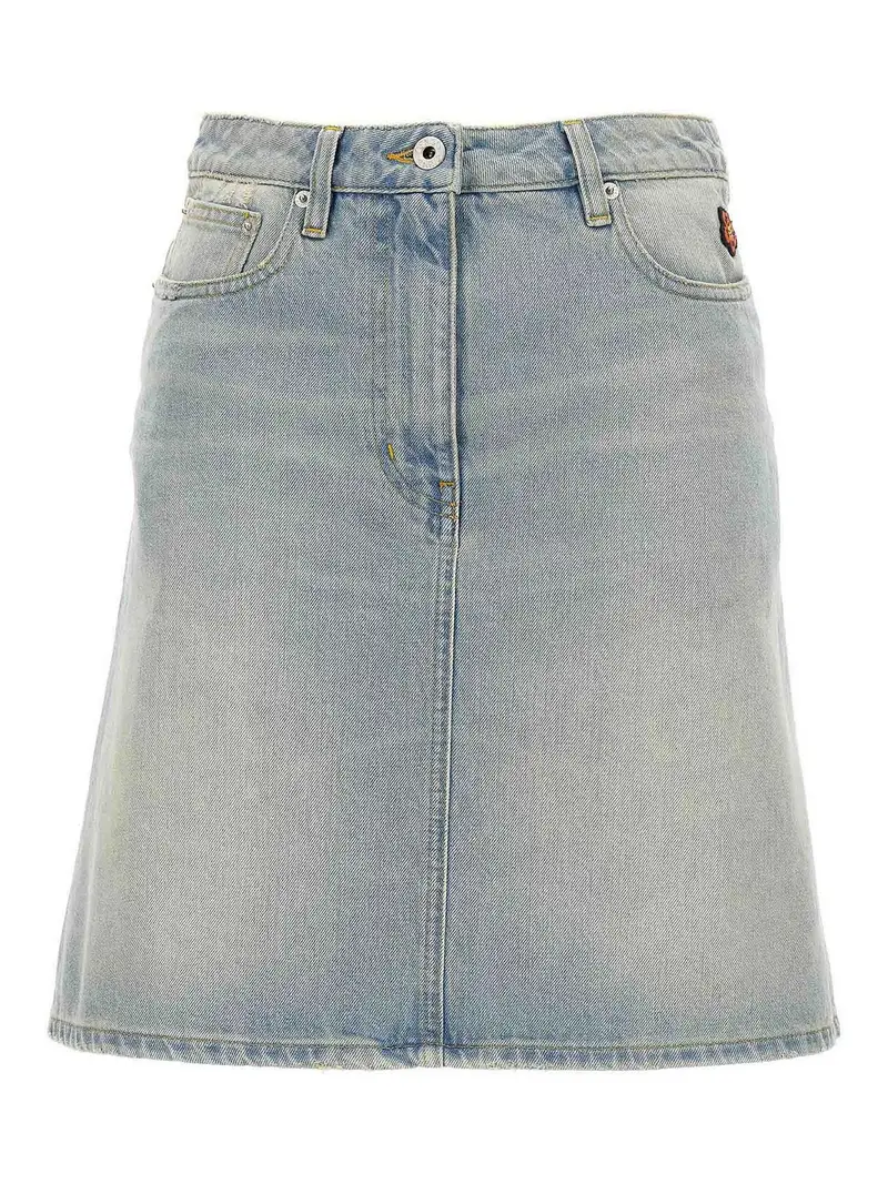 gonna media blu pietra Azzurro