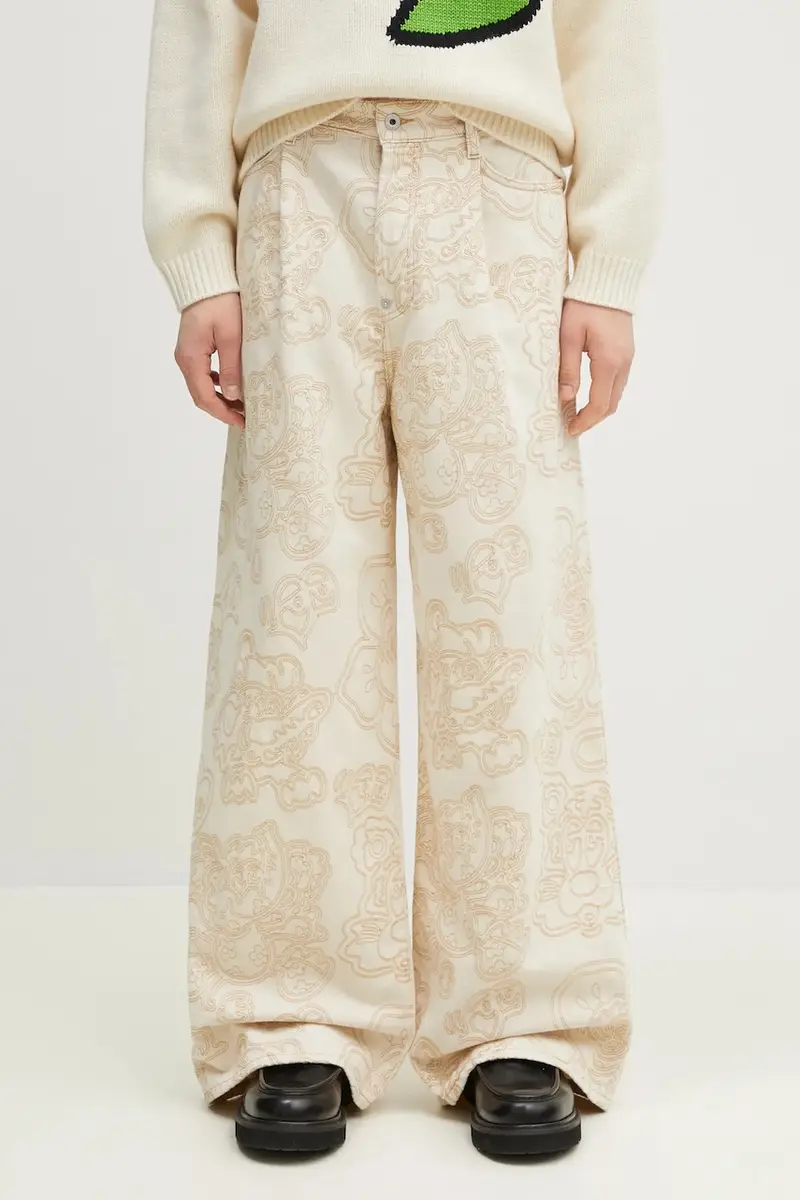 Kenzo Jeans Uomo Beige 2242339