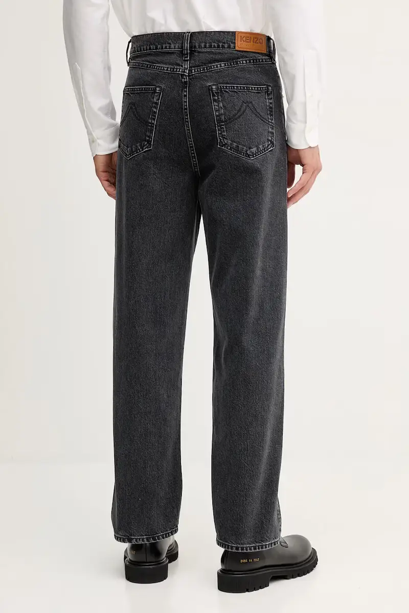 Kenzo Jeans Uomo Nero 3846068 miniatura 3