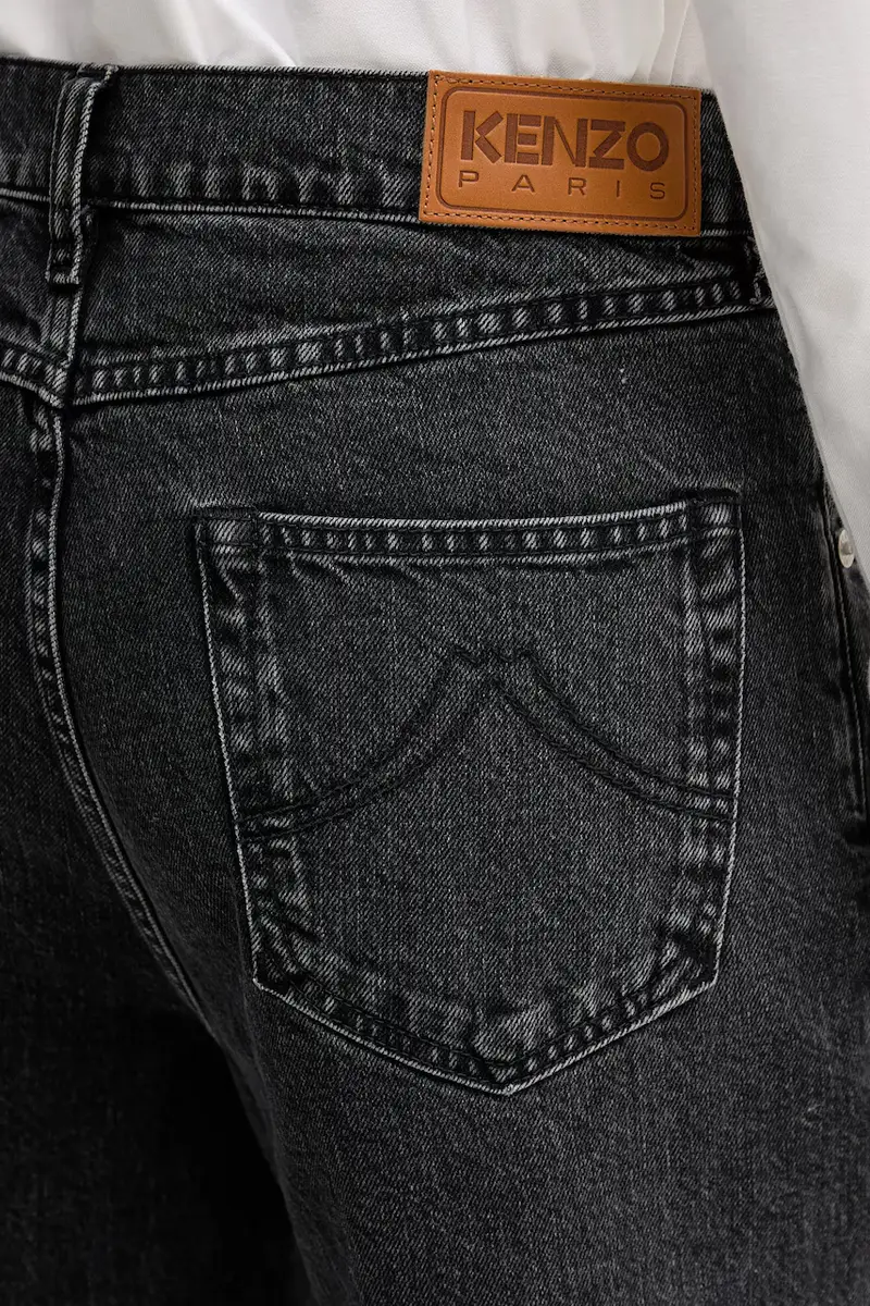 Kenzo Jeans Uomo Nero 3846068 miniatura 4