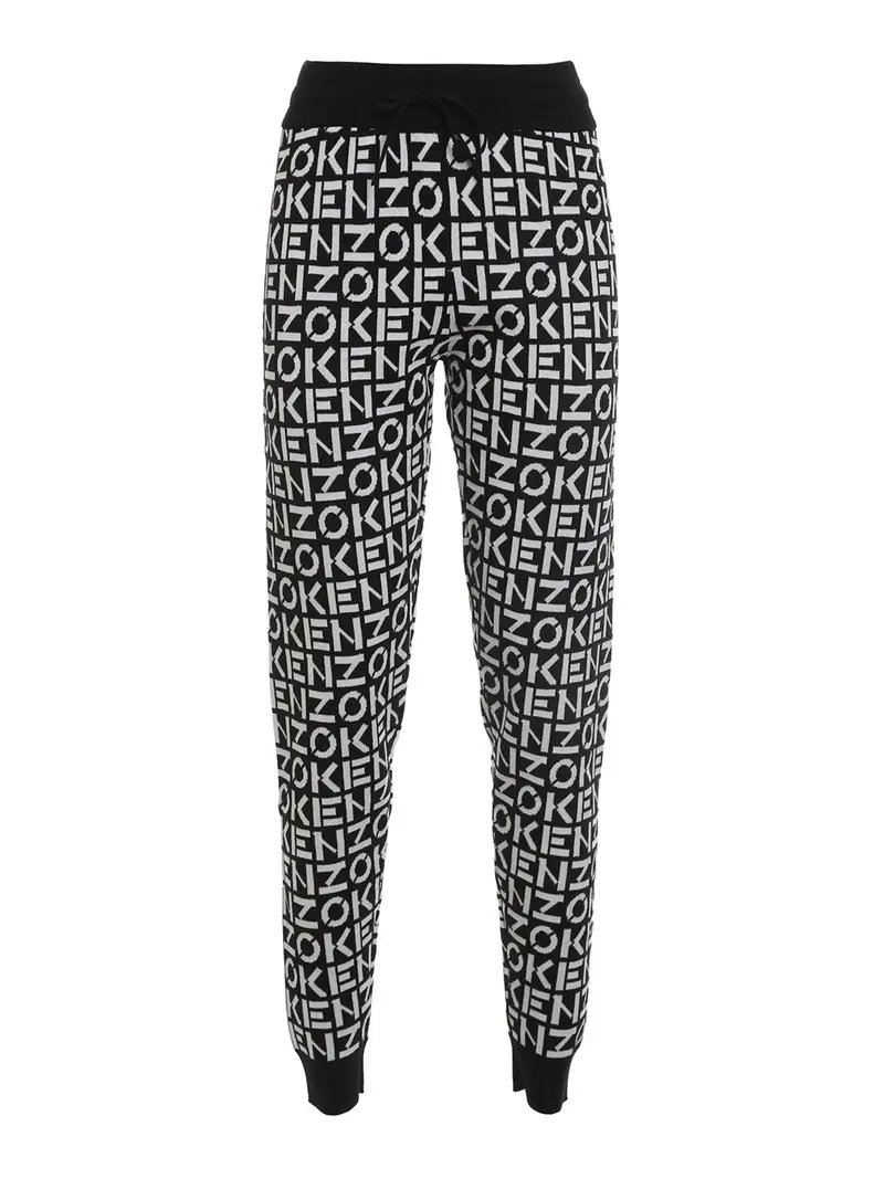 Joggers Monogram Nero