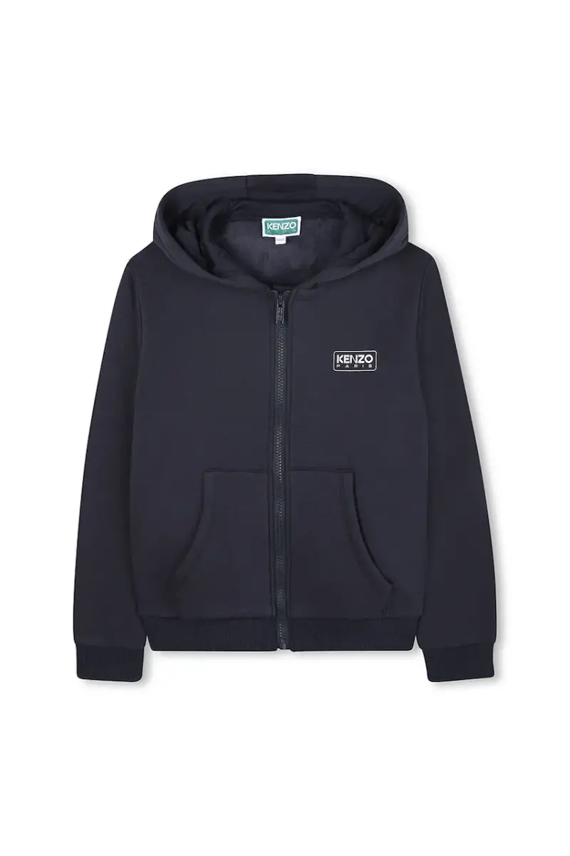 set tuta da ginnastica per bambini colore blu navy K61468 miniatura 3