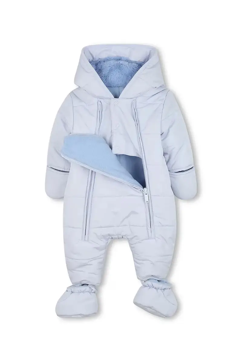 tuta per bambini colore blu K61255 miniatura 3