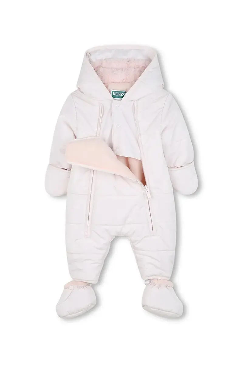 tuta per bambini colore rosa K61255 miniatura 3