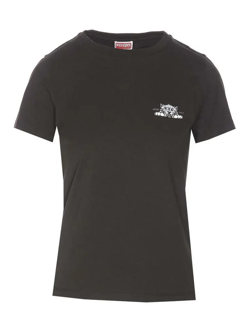 Maglietta Gots Happy Tiger Nero