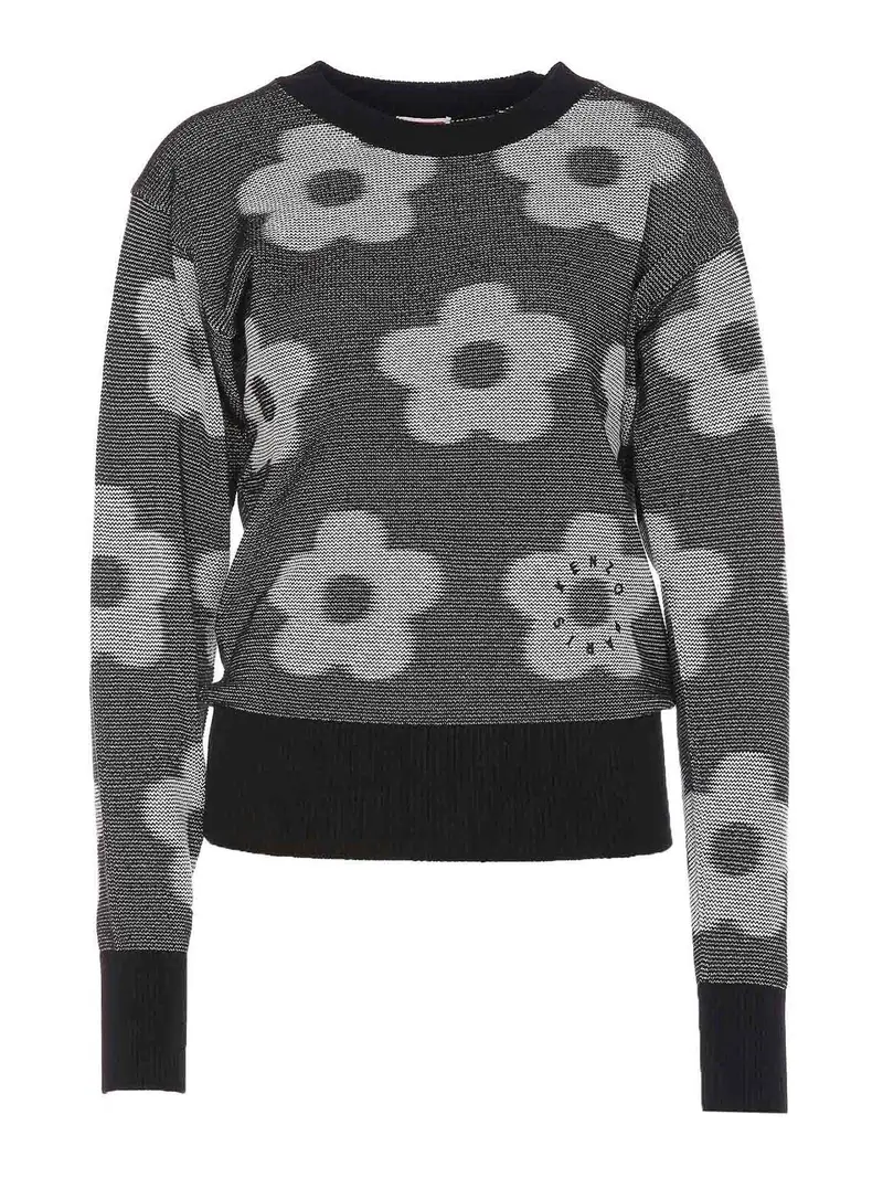 Maglione a fiori Kenzo Grigio