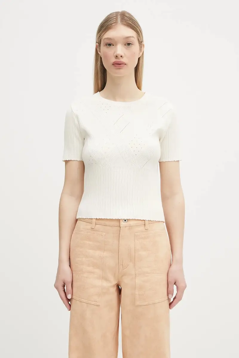 maglione colore beige FF52PU4983CW.02