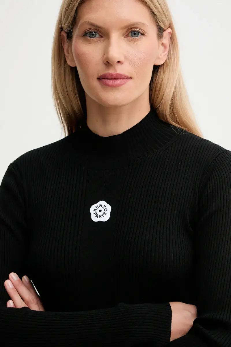 maglione donna colore nero FF62TO6123LG miniatura 4