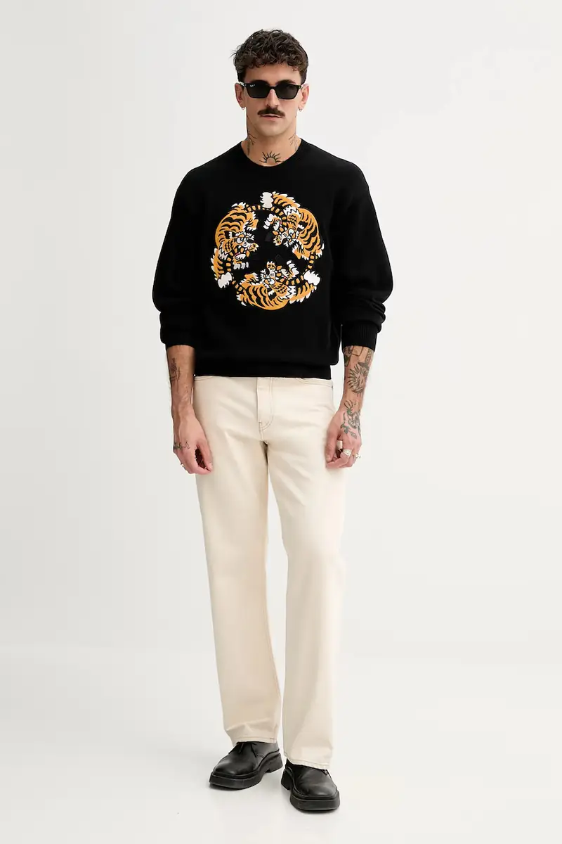 maglione in lana x Verdy Nero miniatura 2