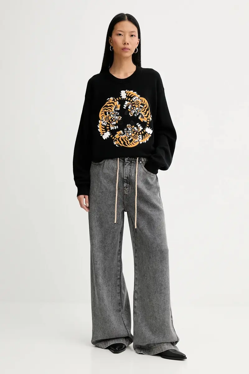 maglione in lana x Verdy Nero miniatura 3