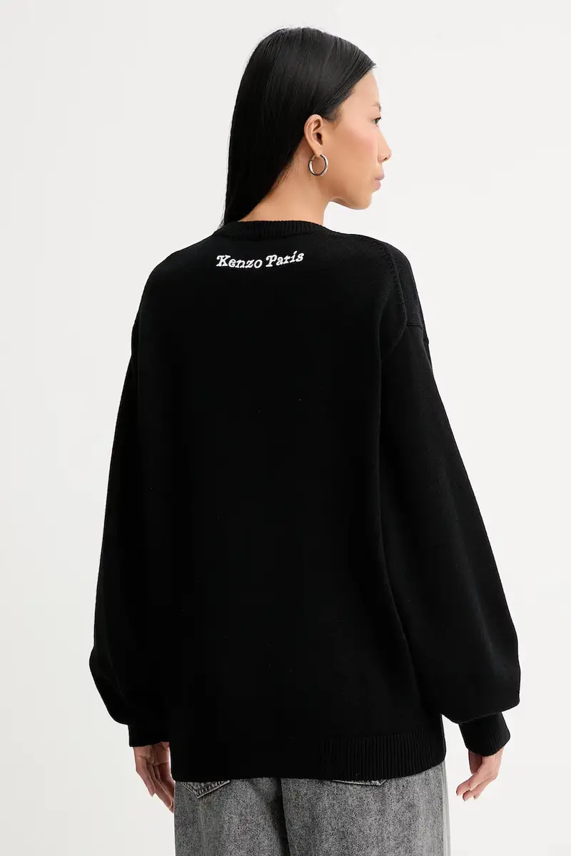 maglione in lana x Verdy Nero miniatura 5