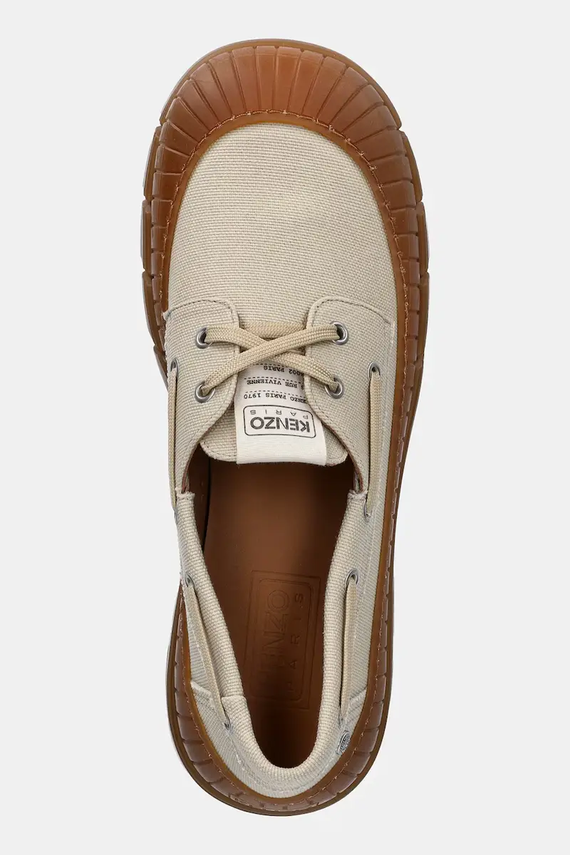 Kenzo Derby Uomo Beige 2886699 miniatura 4