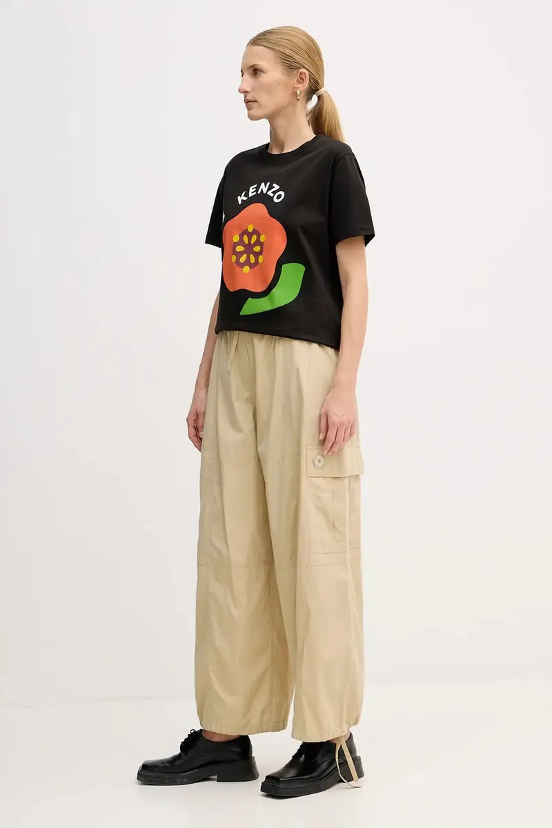 pantaloni Beige miniatura 2