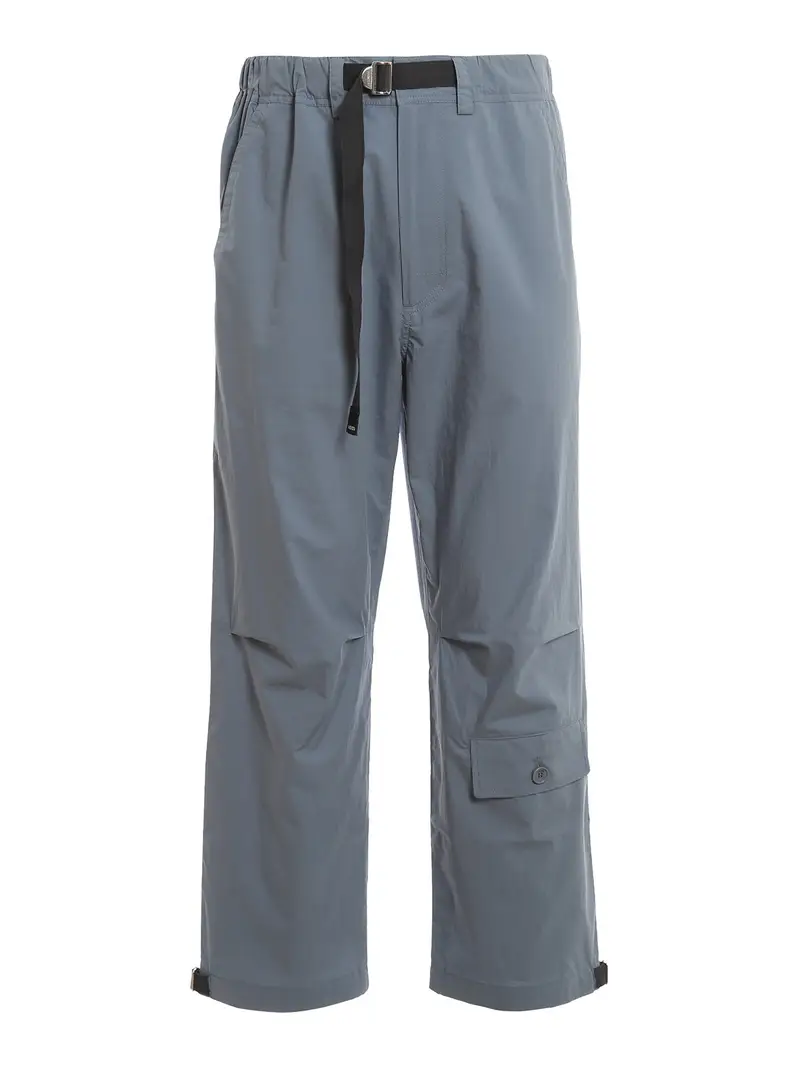 Pantaloni con cintura Azzurro