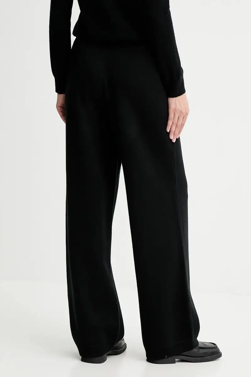 pantaloni con lana colore nero FF62PA6003LF miniatura 3