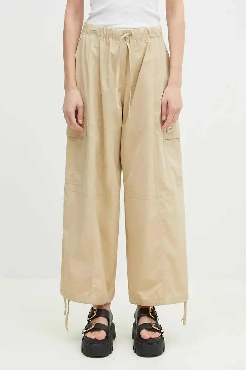 pantaloni donna colore beige FF52PA1059FI.11