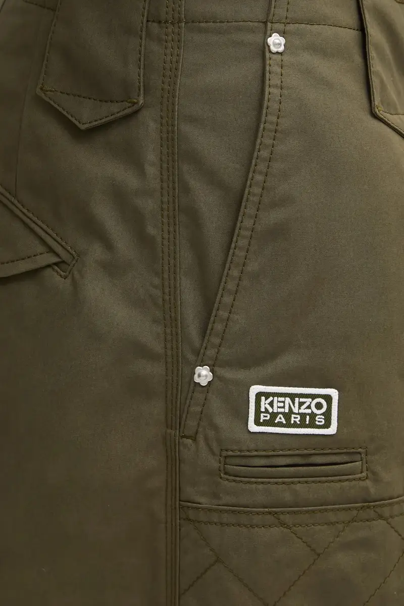 pantaloni in cotone Weave Double Knee Pant uomo colore verde FF65PA2469HD miniatura 5