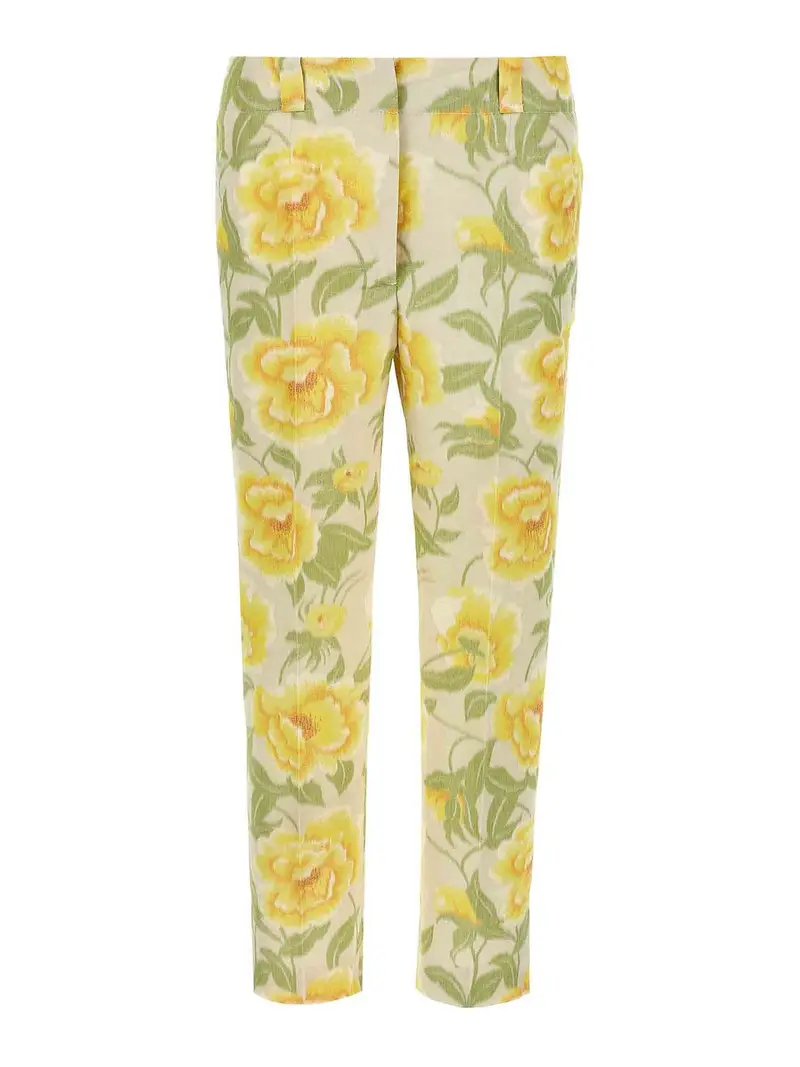 Pantaloni peonie Multicolore