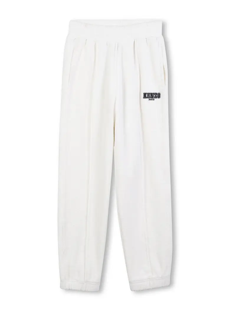 Pantaloni Sportivi Con Logo Bianco