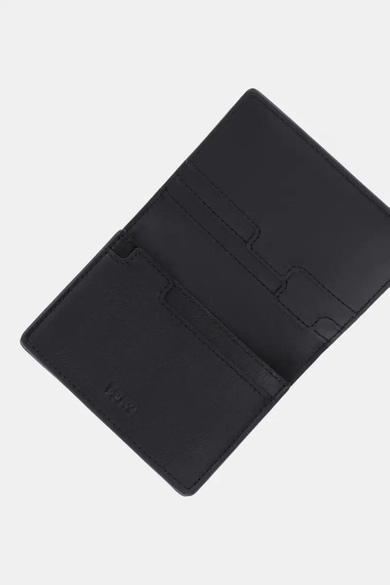 portacarte in pelle colore nero FF68PM801L40 miniatura 3