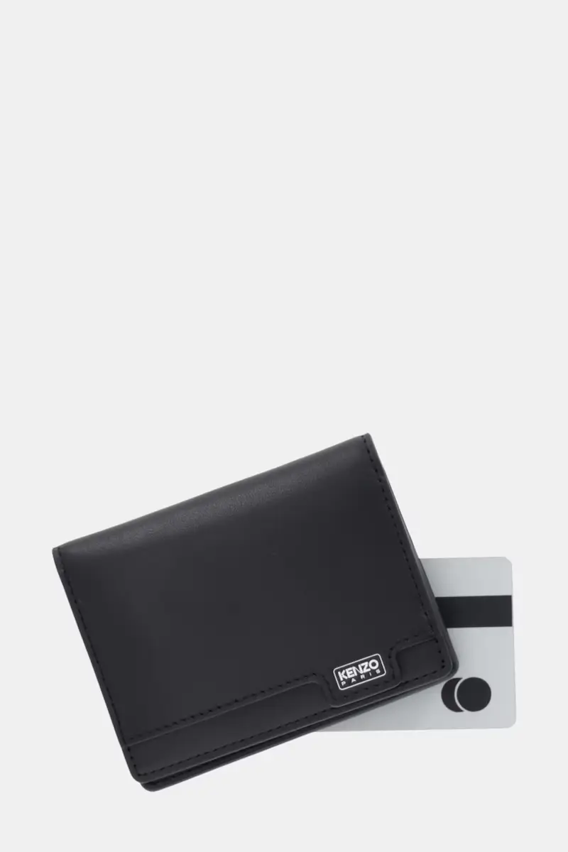 portacarte in pelle colore nero FF68PM801L40 miniatura 4