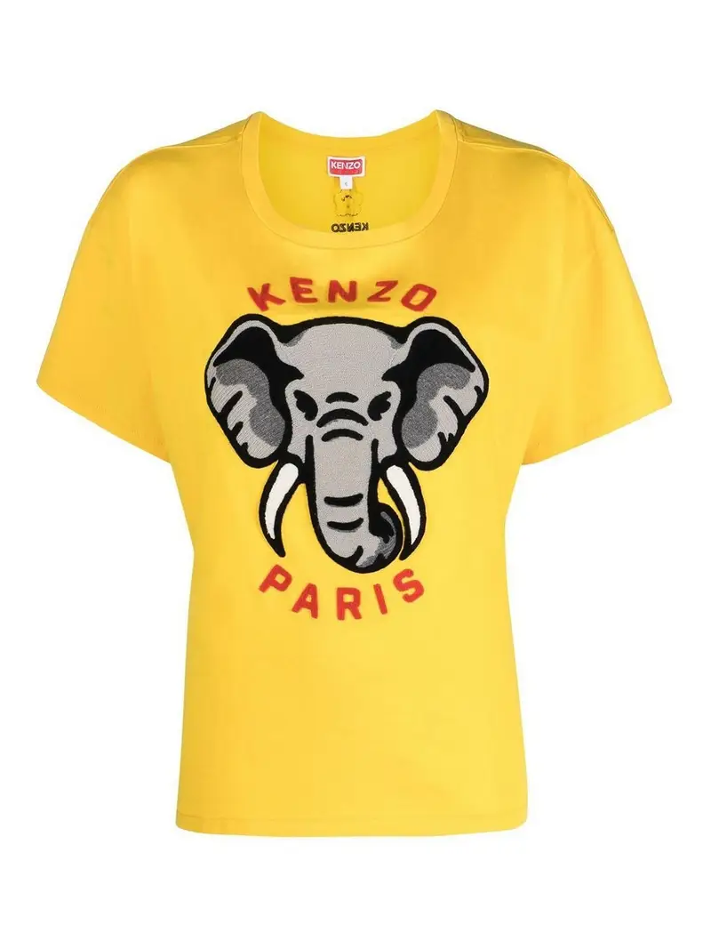 Kenzo T-shirt Giallo 3283690