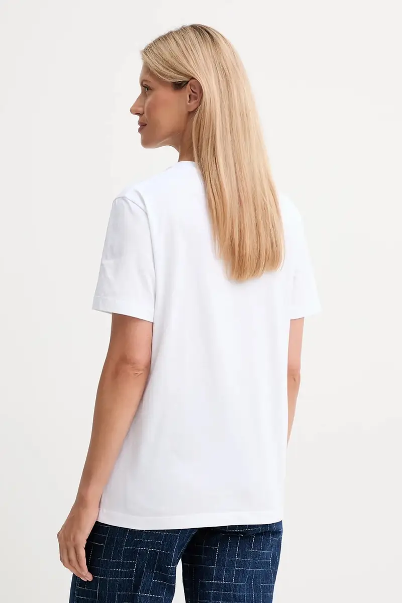 Kenzo T-shirt Donna Bianco 3840625 miniatura 3