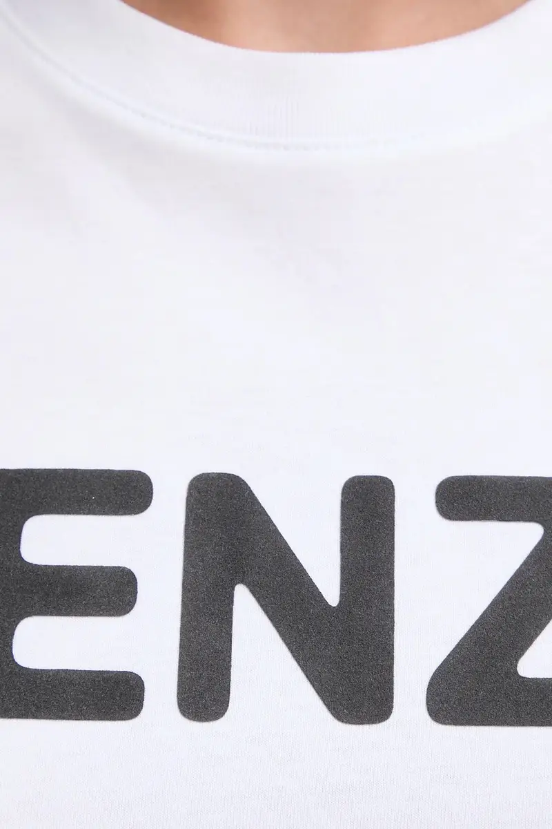 Kenzo T-shirt Donna Bianco 3840625 miniatura 5