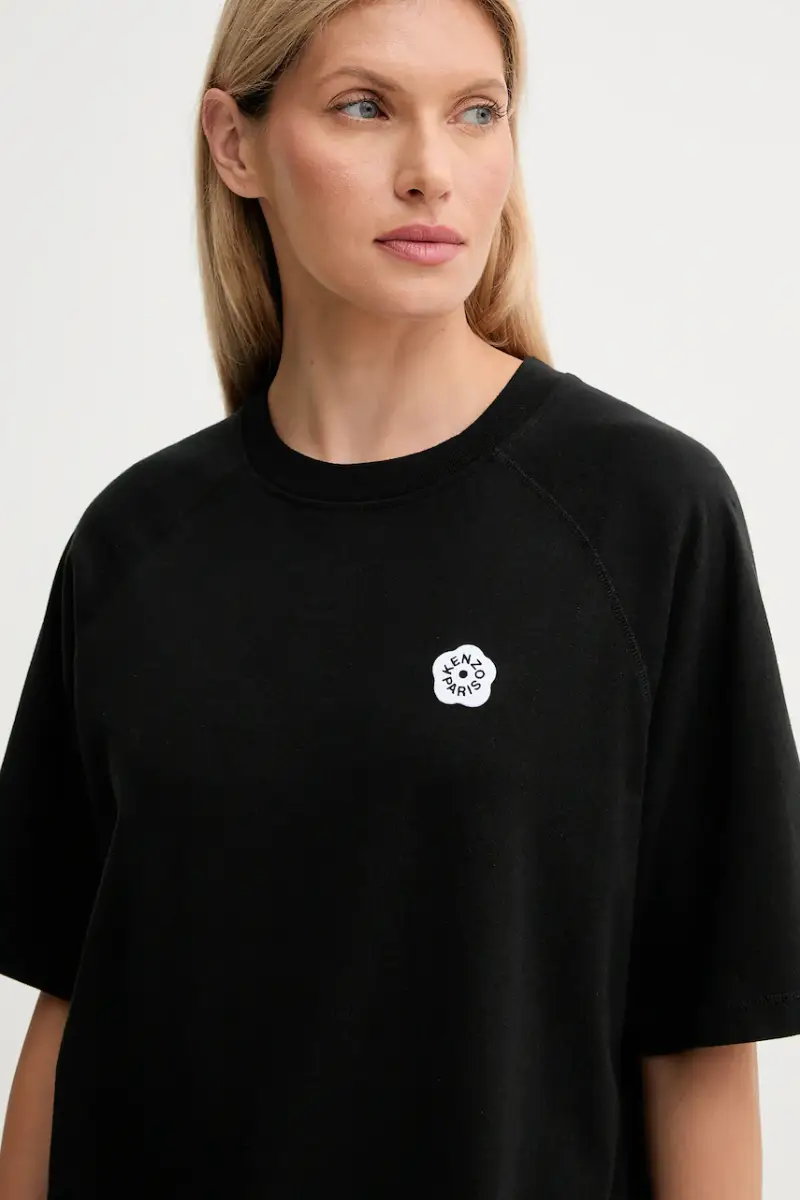 Kenzo T-shirt Donna Nero 3846064 miniatura 4