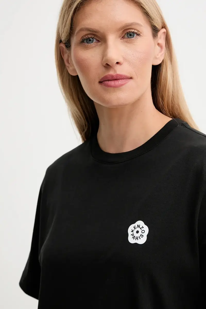 Kenzo T-shirt Donna Nero 3846062 miniatura 4