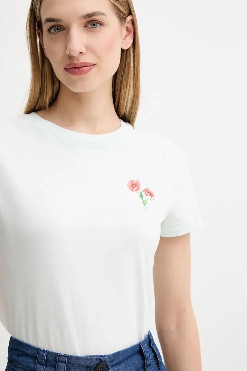 Kenzo T-shirt Donna Bianco 3918599 miniatura 4