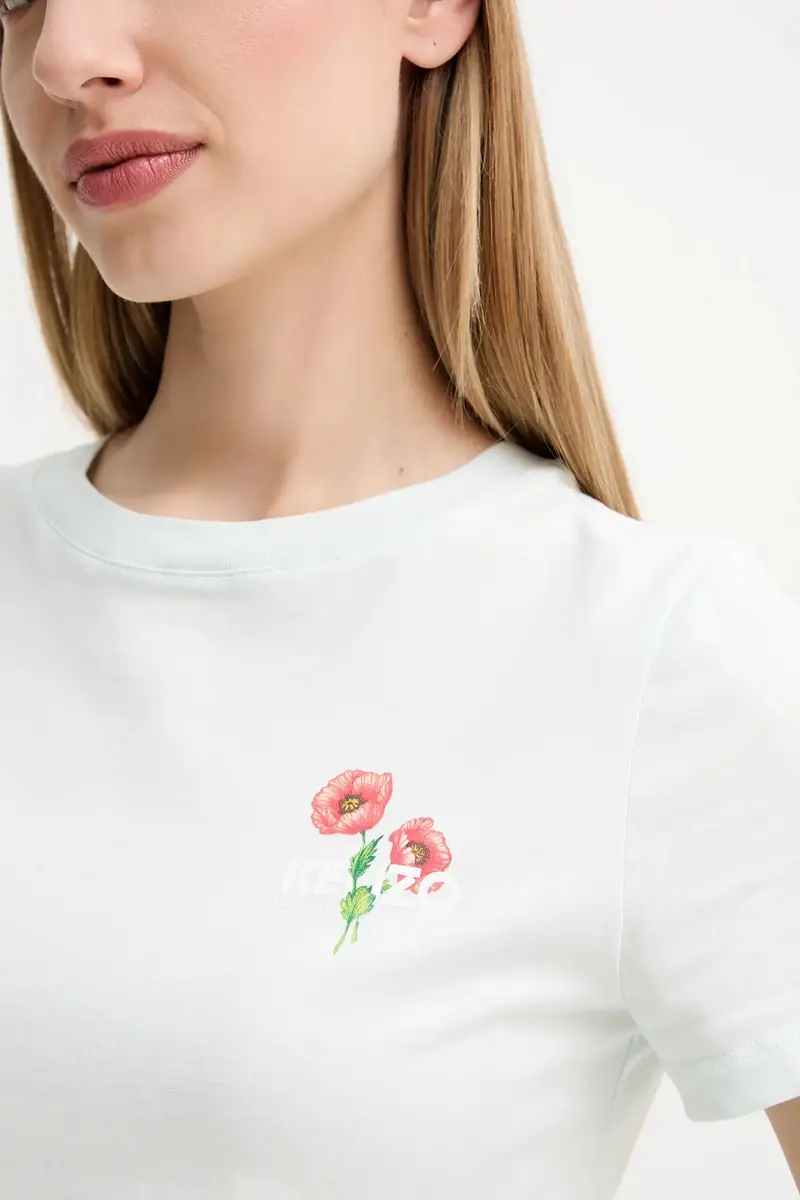 Kenzo T-shirt Donna Bianco 3918599 miniatura 5