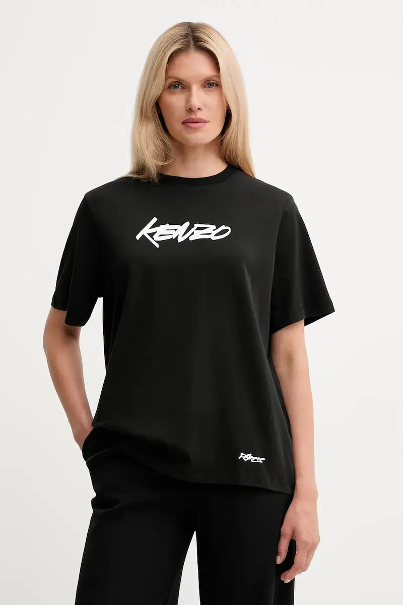 Kenzo T-shirt Donna Nero 3846058