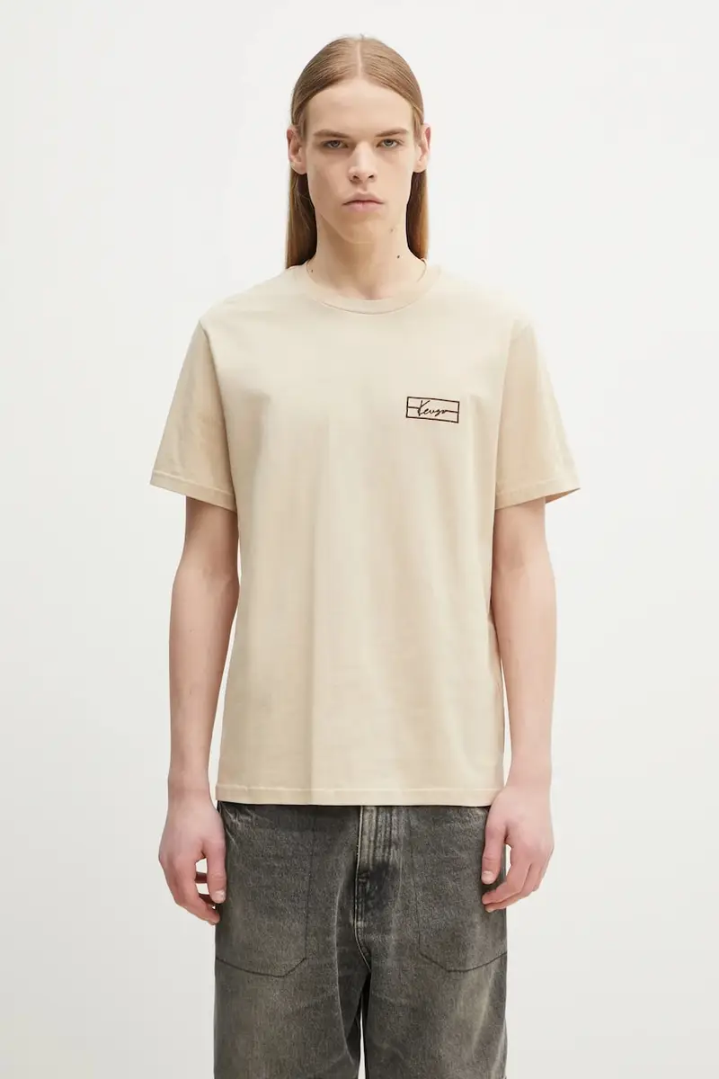 Kenzo T-shirt Uomo Beige 2242074