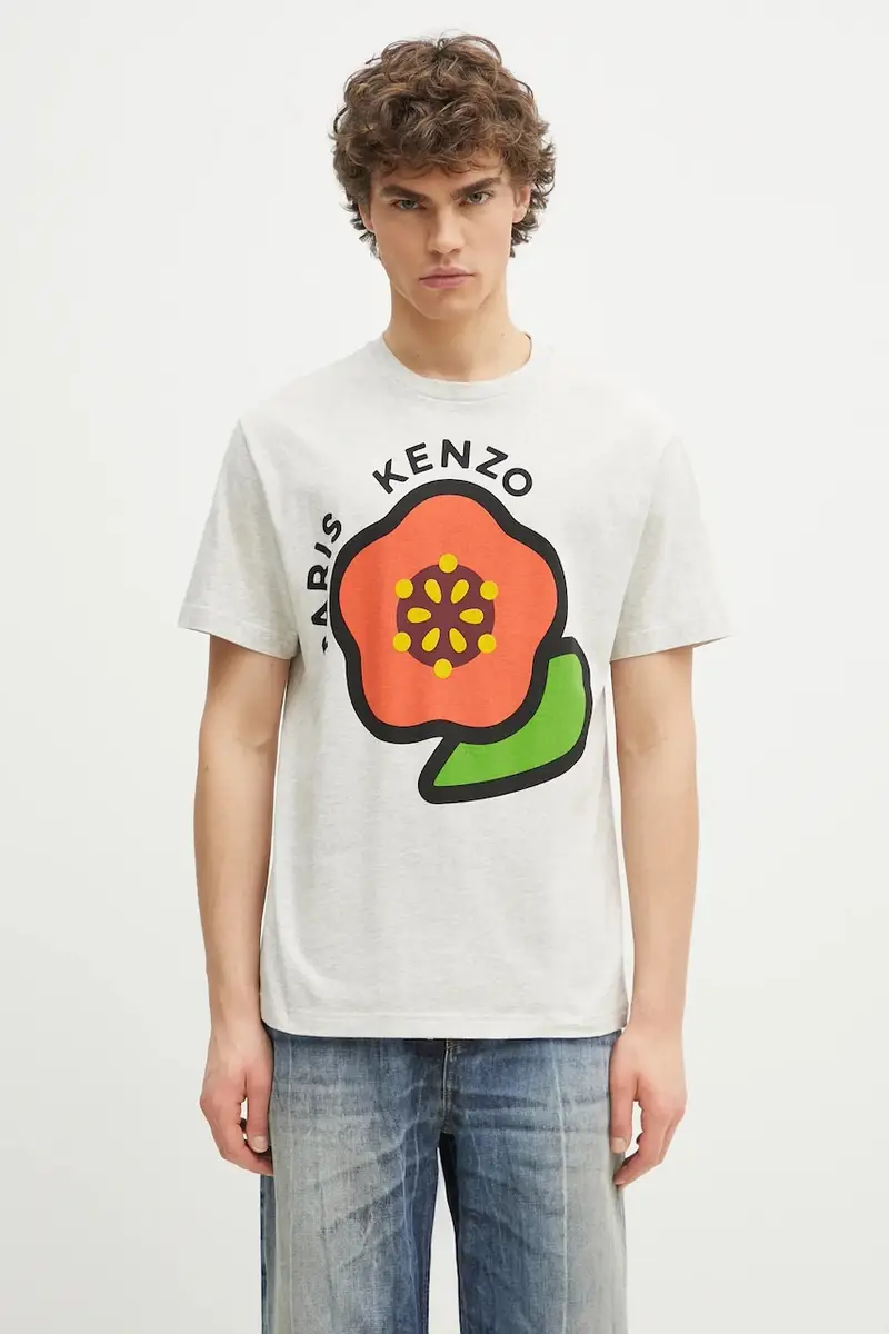Kenzo T-shirt Uomo Grigio 2249694