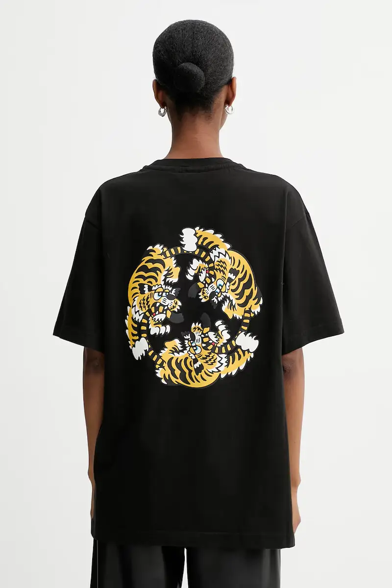 Kenzo T-shirt Nero 4094188 miniatura 3