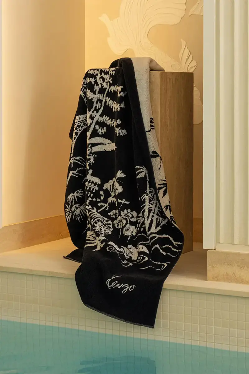 telo mare K ESTAMP 90 x 160 cm Nero miniatura 5