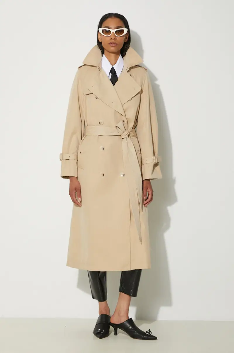 Kenzo Trench Donna Beige 2241215