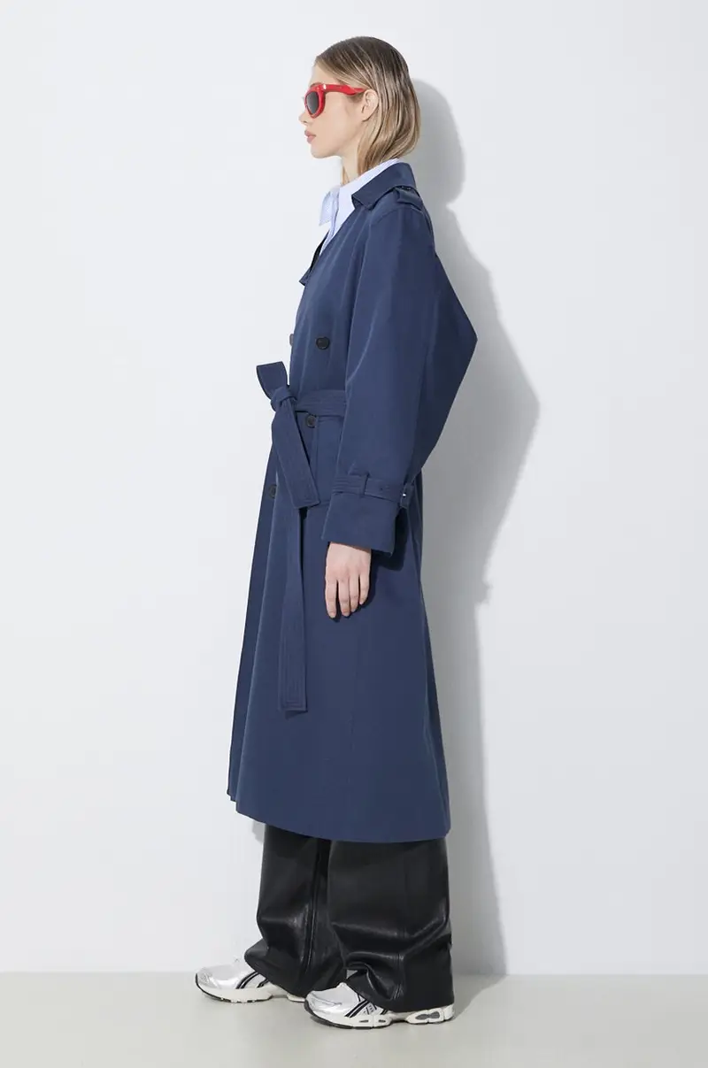 Kenzo Trench Donna Blu 2246974