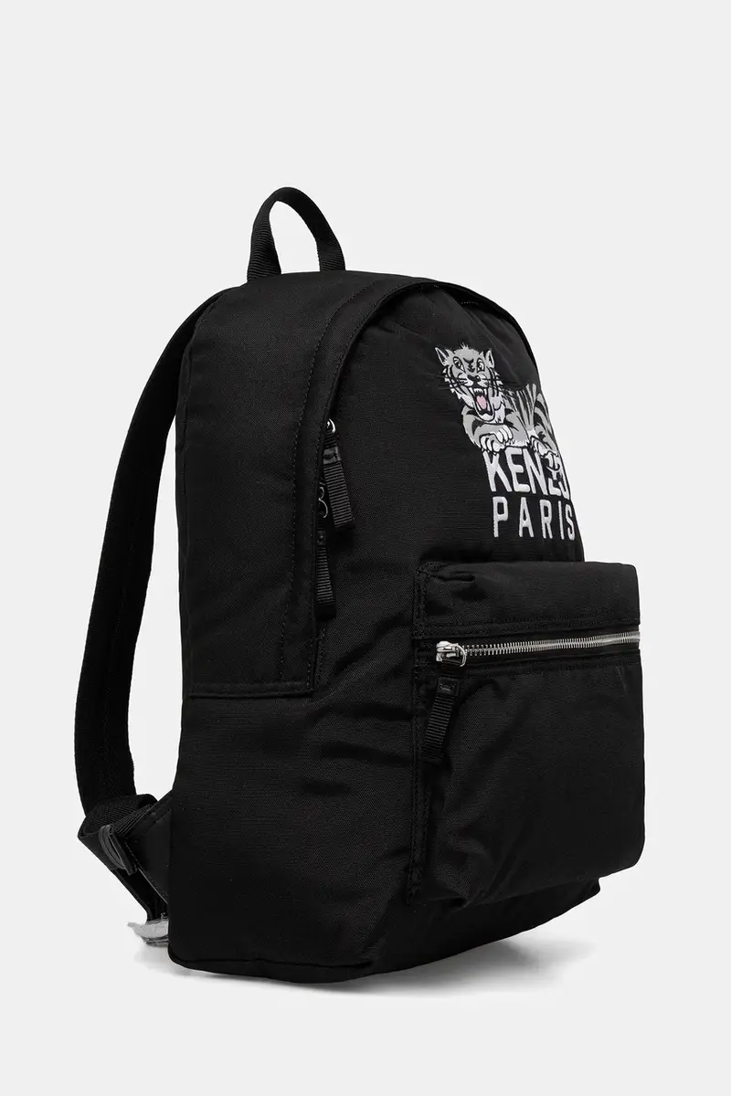 zaino uomo colore nero con applicazione FF65SA613F29 miniatura 2