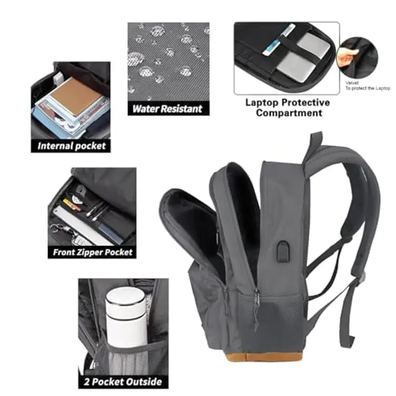 KEOFID Zaino da viaggio Grigio 1914690 miniatura 3